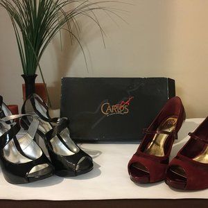 Carlos Santa Peep Toe DUO